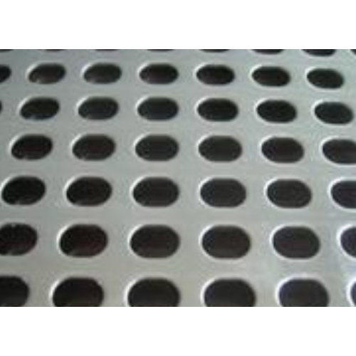 Round Hole Punching NetEase in Installation Round hole punched metal mesh Manufactory